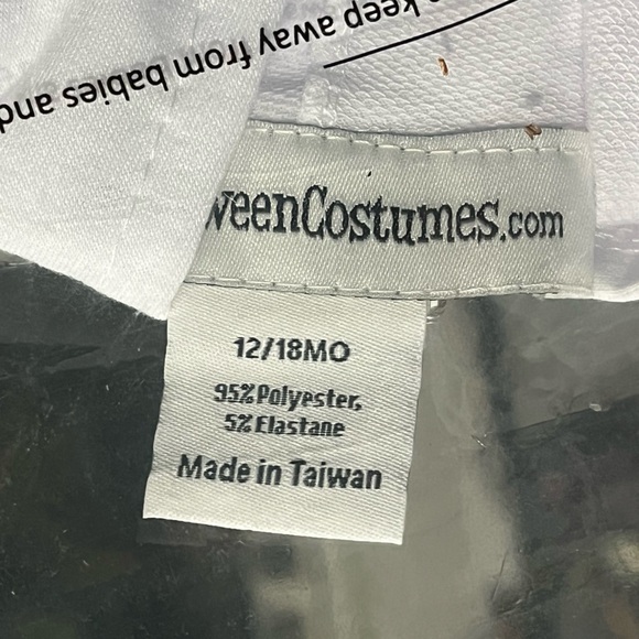 Gender Neutral Infant 12-18 Months Chained Ghost Costume - Picture 6 of 7